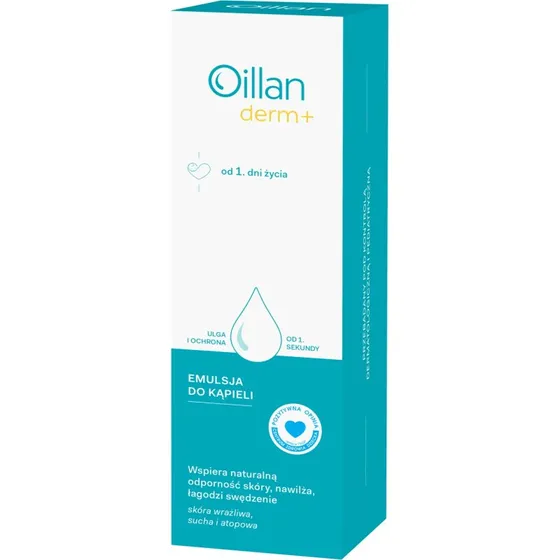 Oillan Derm+ Bademulsion, 400 ml