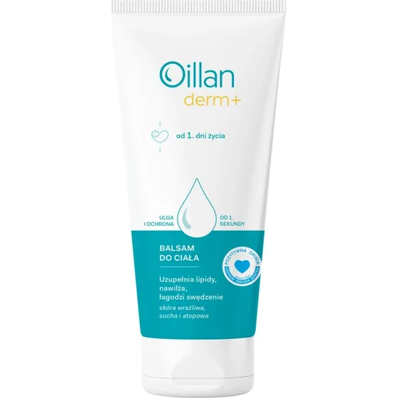 Oillan Derm+ Feuchtigkeitsspendende Körpercreme, 200 ml