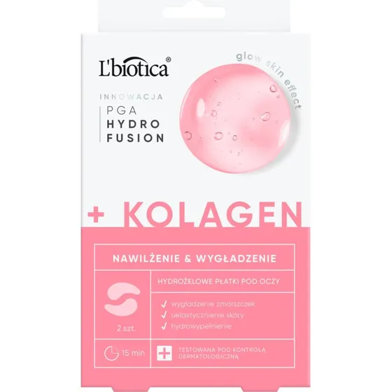 L Biotica PHF Kollagen Hydrogel Augenpads, Feuchtigkeit & Glättung