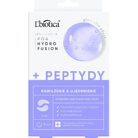 L Biotica PHF Feuchtigkeit & Straffung Hydrogel Augenpads, 1 Paar