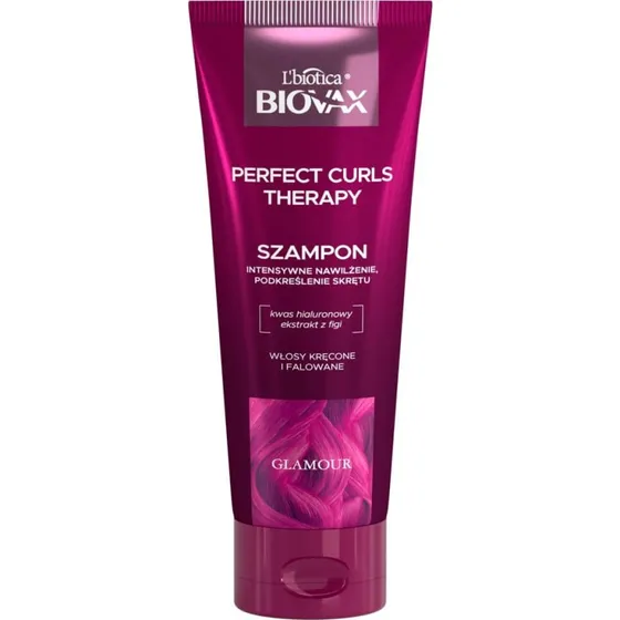 Biovax Intensives feuchtigkeitsspendendes Shampoo für Locken, 200ml