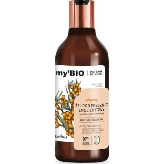 Farmona myBIO Duschgel Nordischer Sanddorn, 500 ml