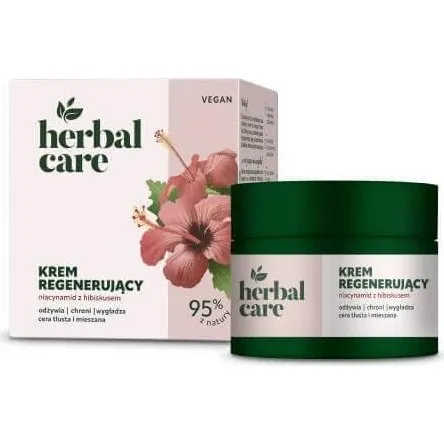 FARMONA HERBAL CARE Niacinamid Regenerationscreme mit Hibiskus, 50 ml