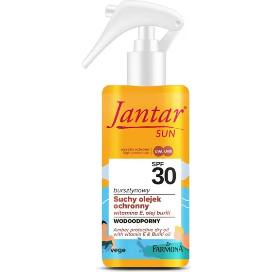 Farmona Jantar Sun Sonnenschutzöl SPF 30, bernsteinfarben, 150 ml