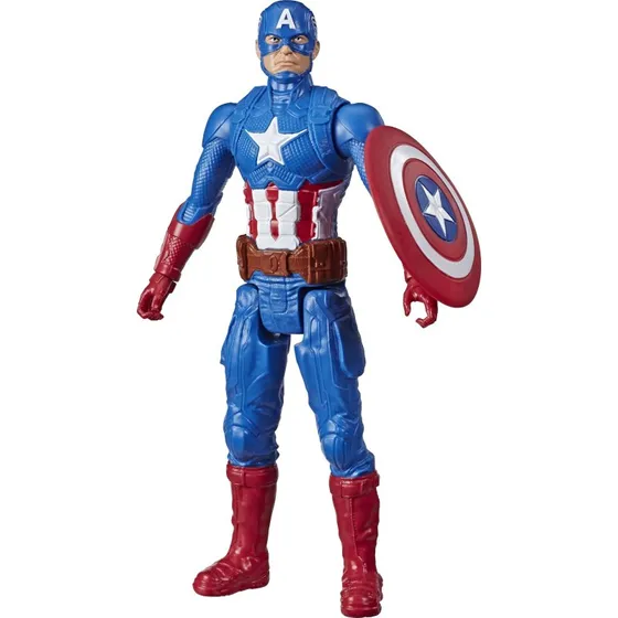 Marvel Avengers Titan Hero Serie Captain America 30 cm Actionfigur