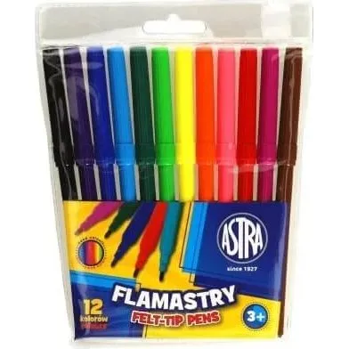 Astra Marker, 12 Stück, gemischte Farben