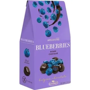 Amaresti Belgische Cashewnüsse mit Schokoladenüberzug, 80 g