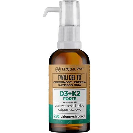 Simple Day D3 + K2 Forte Tropfen, 30 ml