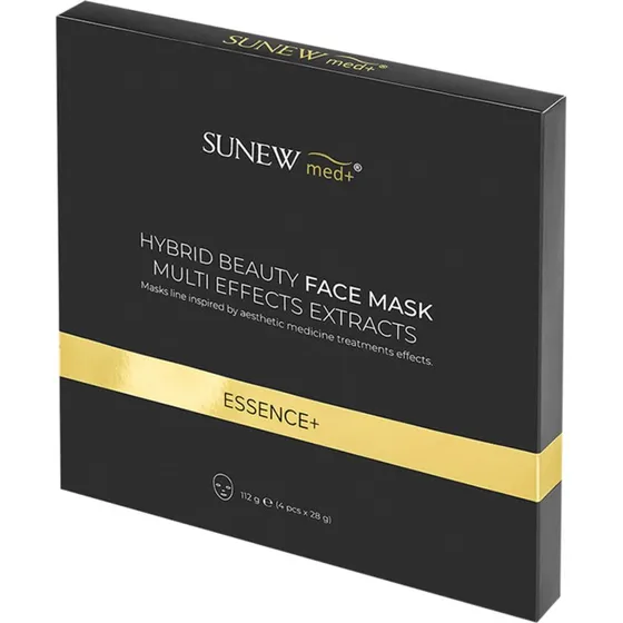 SunewMed+ Essence+ Hybridmaske mit Peptiden & Schneckenschleim (4 Stk.)