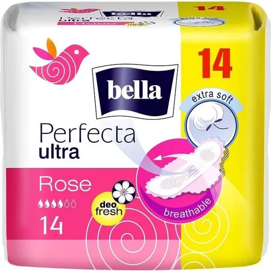 Bella Perfecta Ultra Rose Damenbinden, 14 Stück