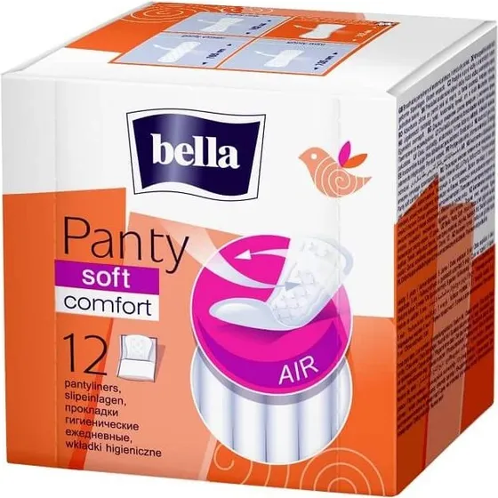 Bella Panty Soft Tagesbinden, 12 Stück