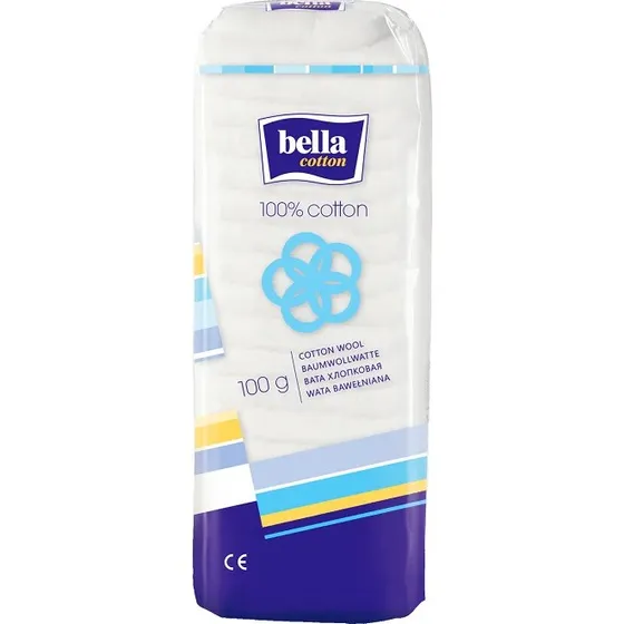 Bella Vata Baumwolle, 100g, 100% weich & saugfähig