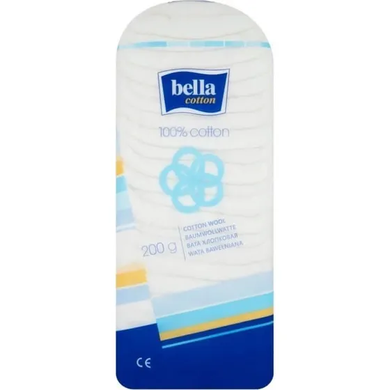 Bella Vata Baumwolle, 200 g, 100 % weich & saugfähig