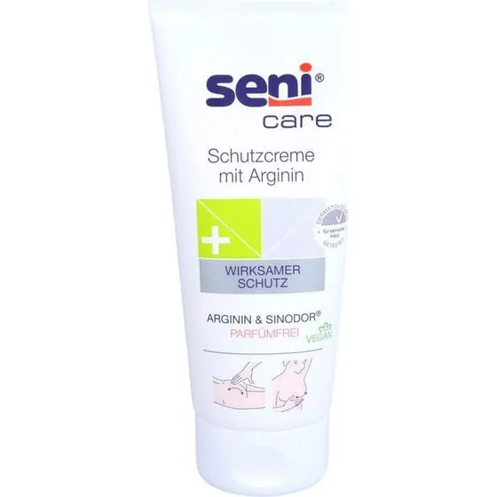 SENI care Hautschutzcreme mit Arginin, parfümfrei, 200 ml
