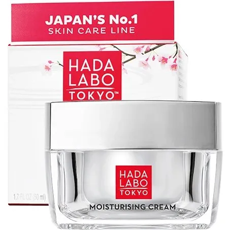 Hada Labo Tokyo Feuchtigkeitscreme mit Superhyaluronsäure, 50 ml