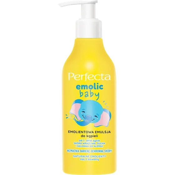 Perfecta Emolic Baby Emollient Bademulsion, 240 ml
