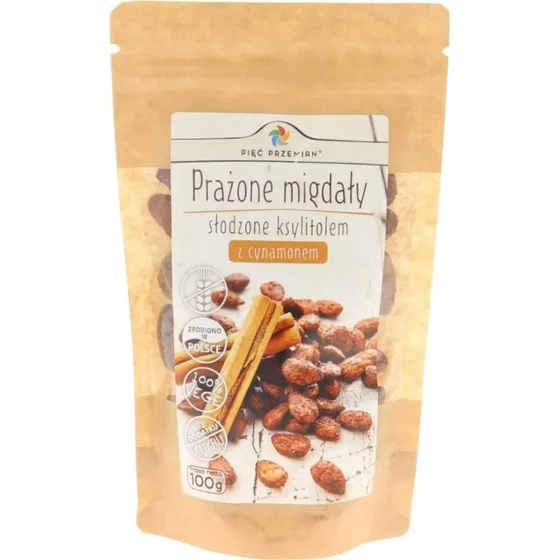 Five Transformations Gebrannte Mandeln mit Xylit und Zimt, 100 g
