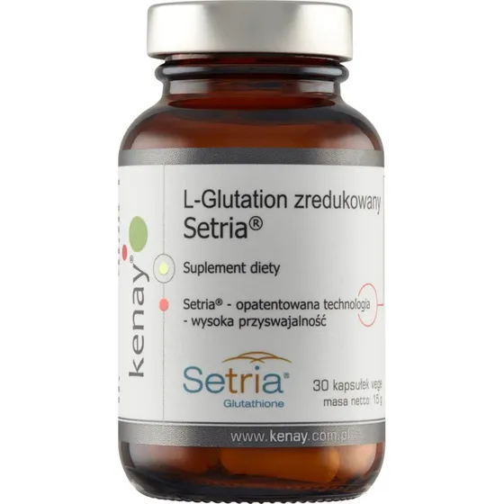 Kenay L-Glutathion Reduziert Setria, 30 Gemüsekapseln