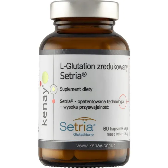 Kenay L-Glutathion Reduziert Setria, 60 Gemüsekapseln