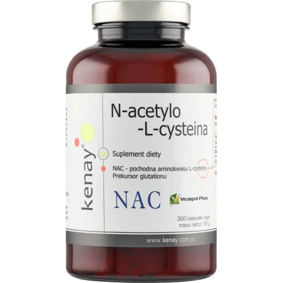 Kenay NAC N-Acetyl-L-Cystein, 300 pflanzliche Kapseln