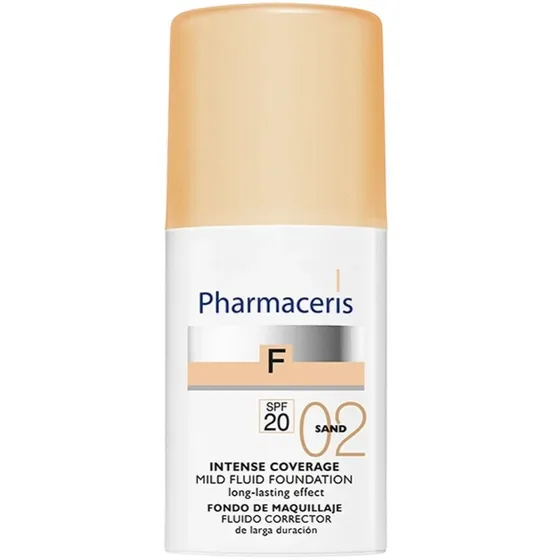 Pharmaceris F Intense Coverage Fluid Foundation SPF 20 - 02 Sand