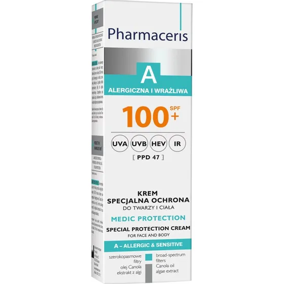 Pharmaceris A Medic Protection SPF 100+ Sonnenschutzcreme, 75 ml