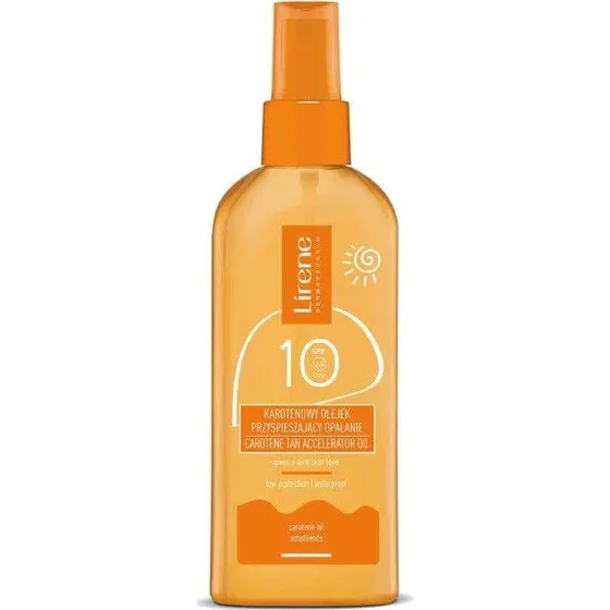 Lirene Karotten-Bräunungsöl SPF10, 150 ml