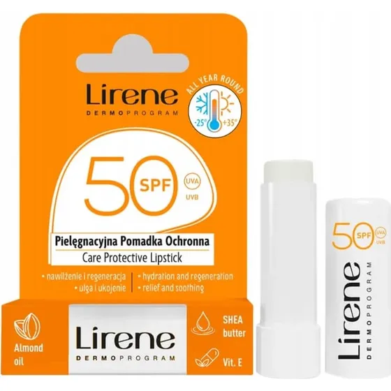 Lirene Lippenstift SPF 50, 4,6 g