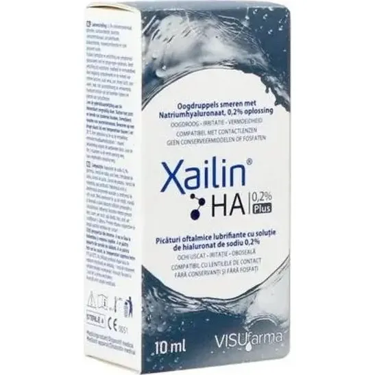 Visufarma Xailin HA 0,2% Plus Augentropfen, 10ml