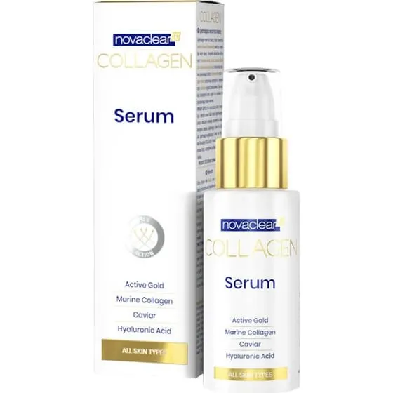 Kollagen-Boost Gesichtsserum mit Kaviar & Hyaluronsäure, 30 ml