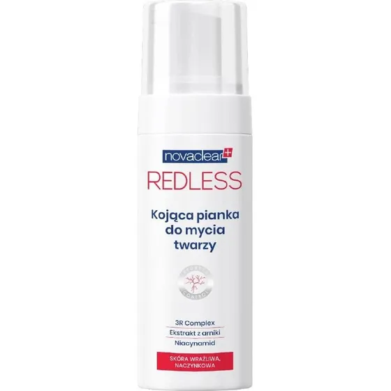 Novaclear Rotlos Beruhigender Gesichtsreinigungsschaum, 100 ml