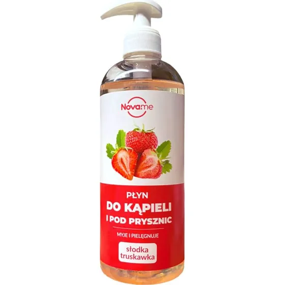 Novame Bade- und Duschlotion Sodka-Erdbeere, 500 ml