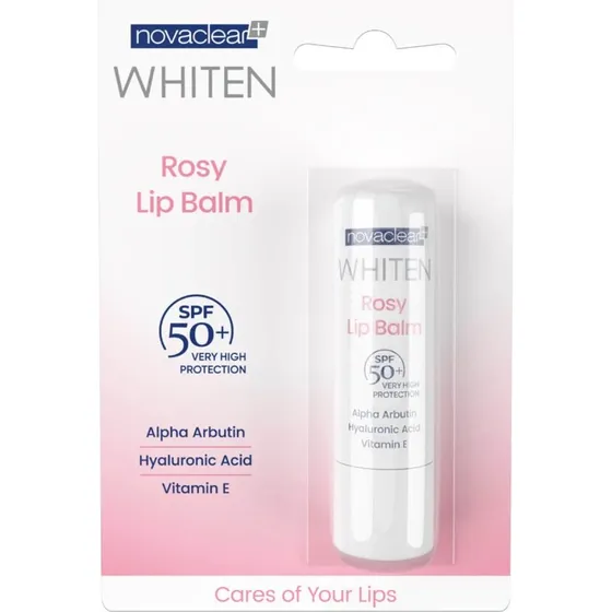 Novaclear Whiten Rosy Lip Balm SPF 50+, 4,9 g