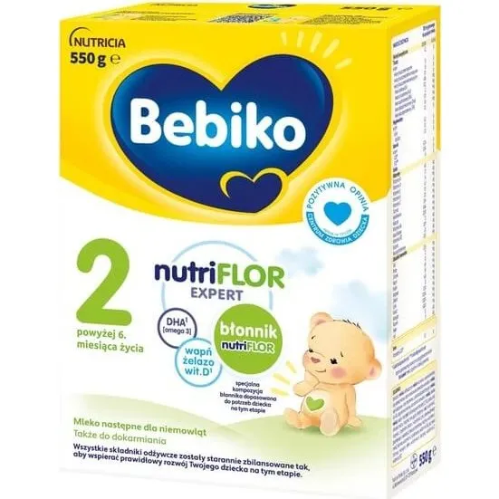 Bebiko 2 NutriFlor Expert Folgemilch für Säuglinge ab 6 Monaten, 550g