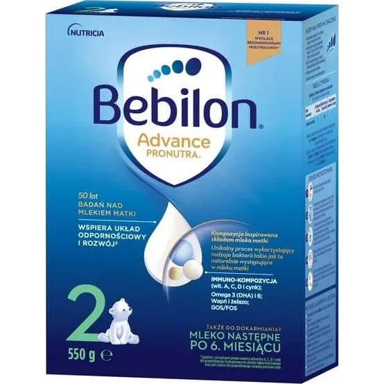 Bebilon 2 Advance Pronutra Folgemilch, 550 g