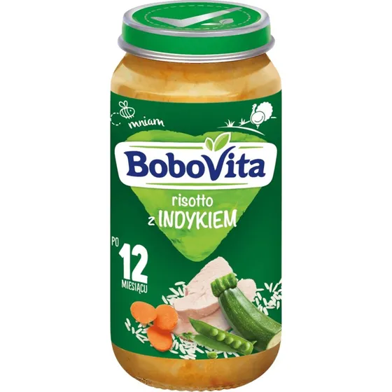 BoboVita Lunch Putenrisotto für Babys ab 12 Monaten, 250 g