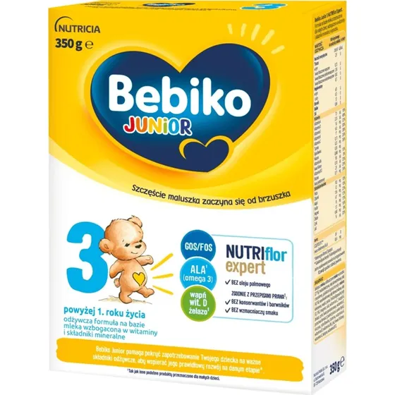 Bebiko Junior 3 Nutriflor Expert Milchnahrung ab 1 Jahr, 350 g