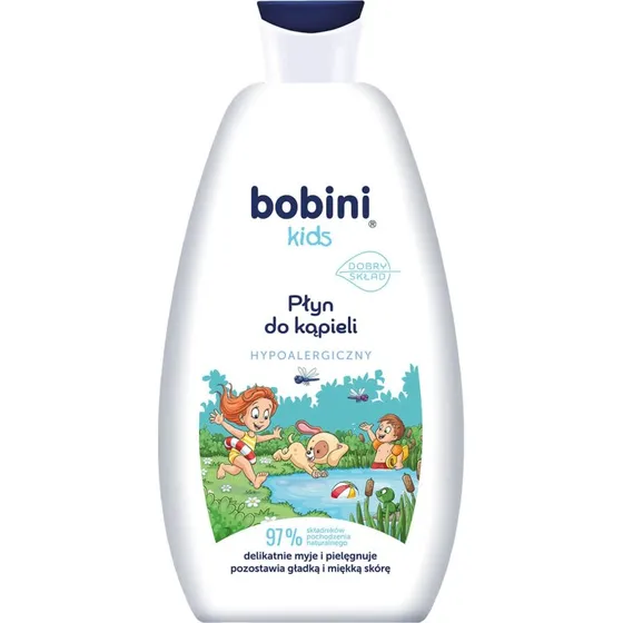 Bobini Kids Badelotion für Kinder, hypoallergen, 500 ml