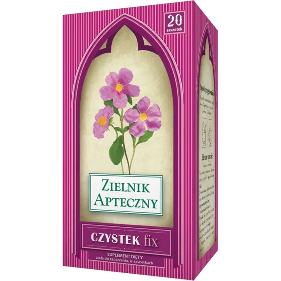 Herbapol Herbarium Apteczny Czystek Fix, 20 Beutel à 2g