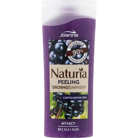 Joanna Naturia Feinkörniges Peeling Schwarze Johannisbeere, 100 g