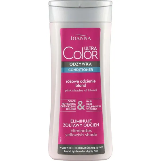 Joanna Ultra Colour Conditioner Rosa Blond, 200g