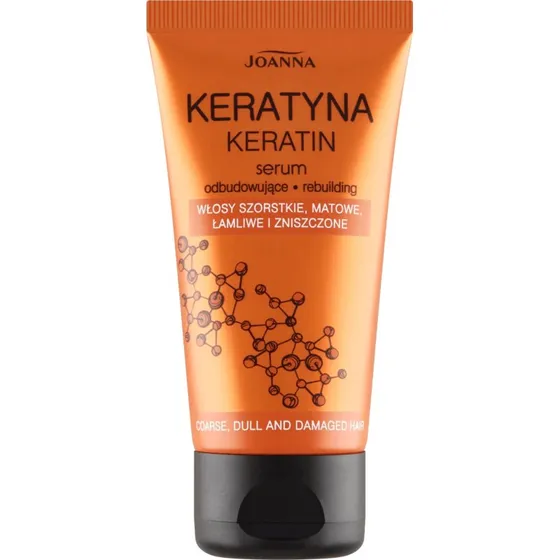 Joanna Keratin Serum für strapaziertes & mattes Haar, 50g