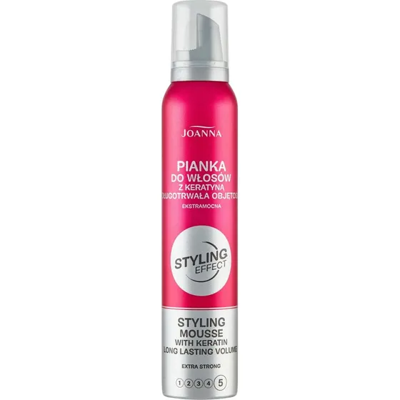 Joanna Styling Effect Keratin Hair Mousse, 150ml