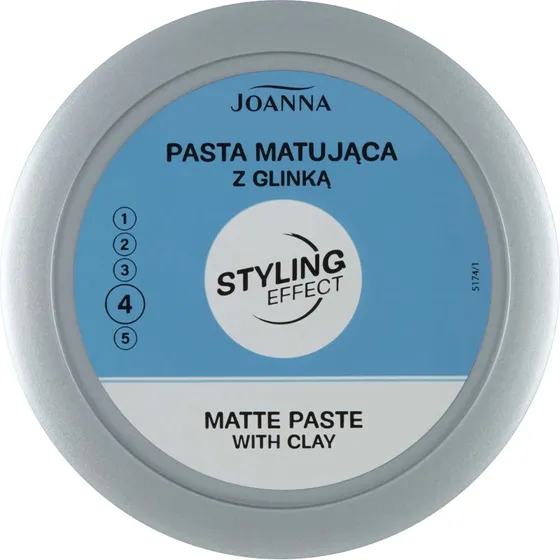 Joanna Styling Effekt Mattierende Tonerde Paste 100g