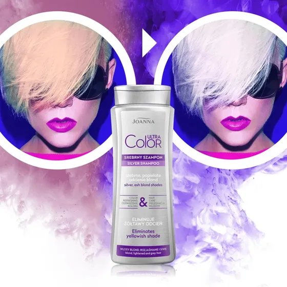 Joanna Ultra Color Silbershampoo, 200 ml