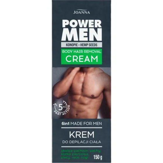 Joanna Power Men Körperenthaarungscreme, 150 g