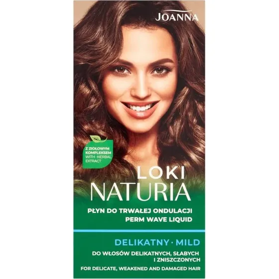 Joanna Naturia Locken Dauerwelle Flüssig Zart, 2 x 75 ml