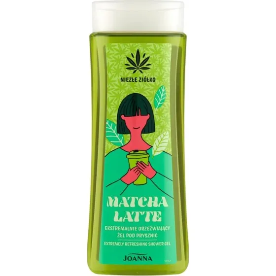 Joanna Niezłe Ziółko Matcha Latte Duschgel, 300 ml