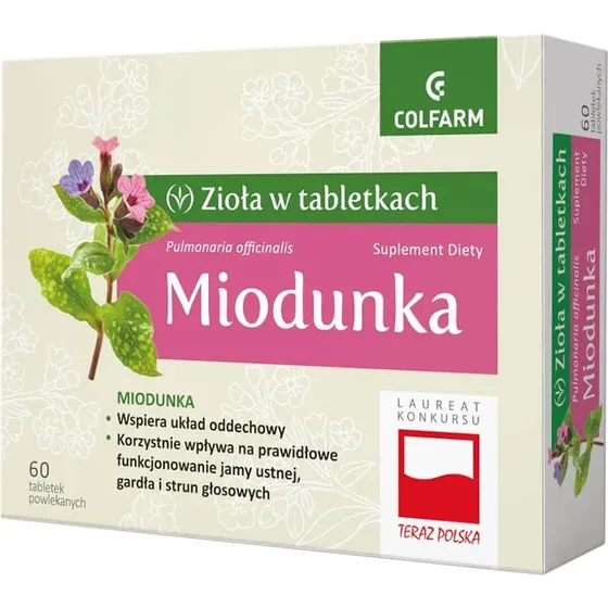 Honeybush Kräuter-Tabletten mit Lungenkrautextrakt, 60 Stück