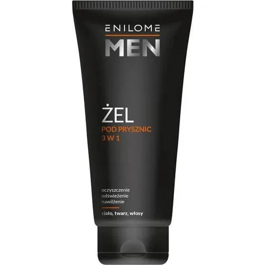 Enilome Men 3-in-1 Duschgel für Körper, Gesicht & Haare, 200 ml
